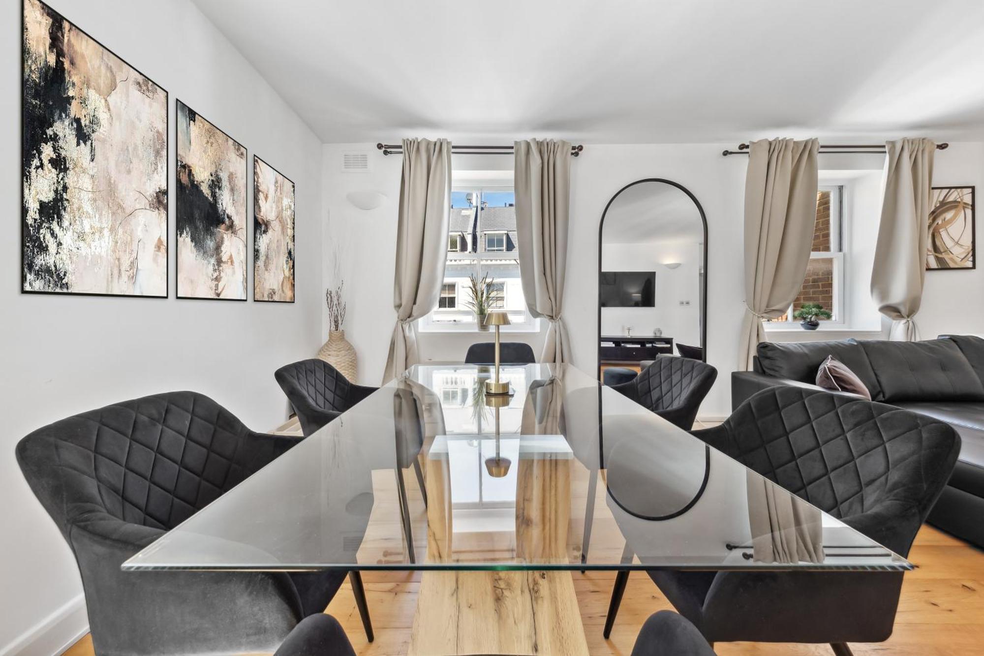 Charming Apartment By Hyde Park London Exteriör bild
